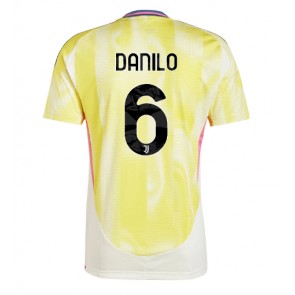 Juventus Danilo Luiz #6 Udebanetrøje 2024-25 Kort ærmer